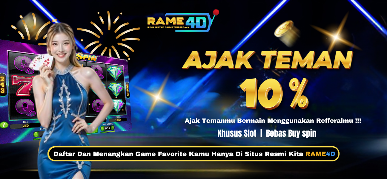 SELAMAT DATANG DI RAME4D