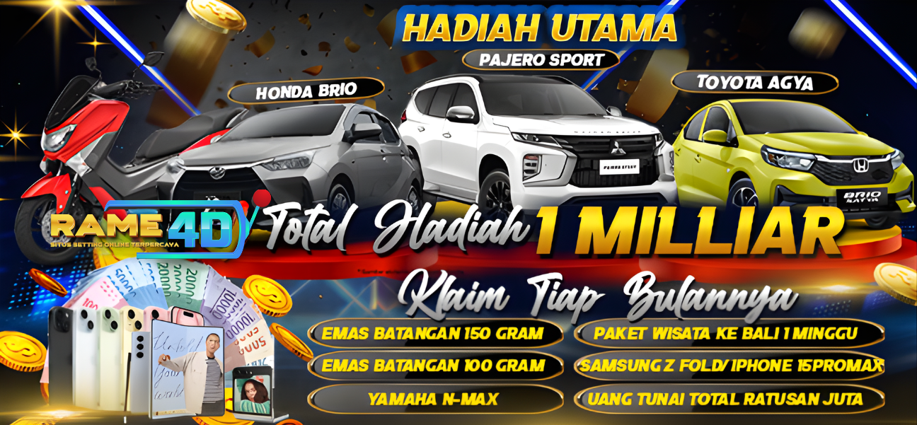 SELAMAT DATANG DI RAME4D